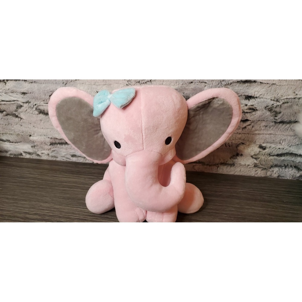 NWT Bedtime‎ Originals Twinkle Toes Pink Elephant Hazel Plush Stuffed Animal